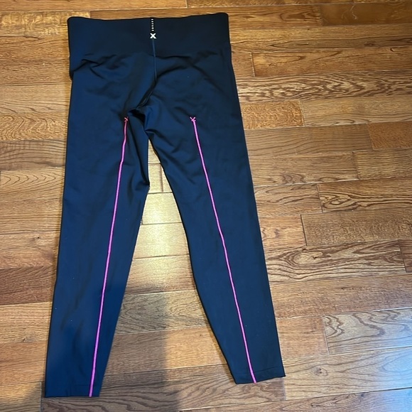 Savage X Fenty Rihanna Hotline High-Waist black Caviar Leggings Sz 1X - Picture 4 of 15